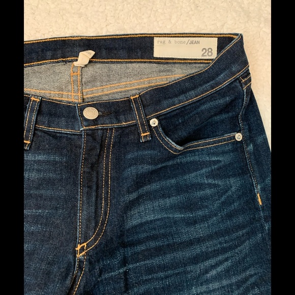 Rag and Bone Skinny Dorset Jeans Blue 28 - Picture 6 of 13